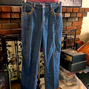Wide leg jeans